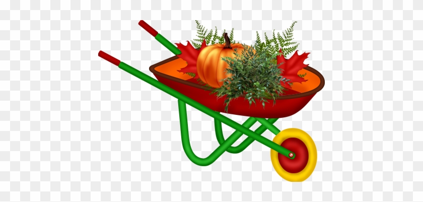 Wheelbarrows In Autumn - Unisex #1166547
