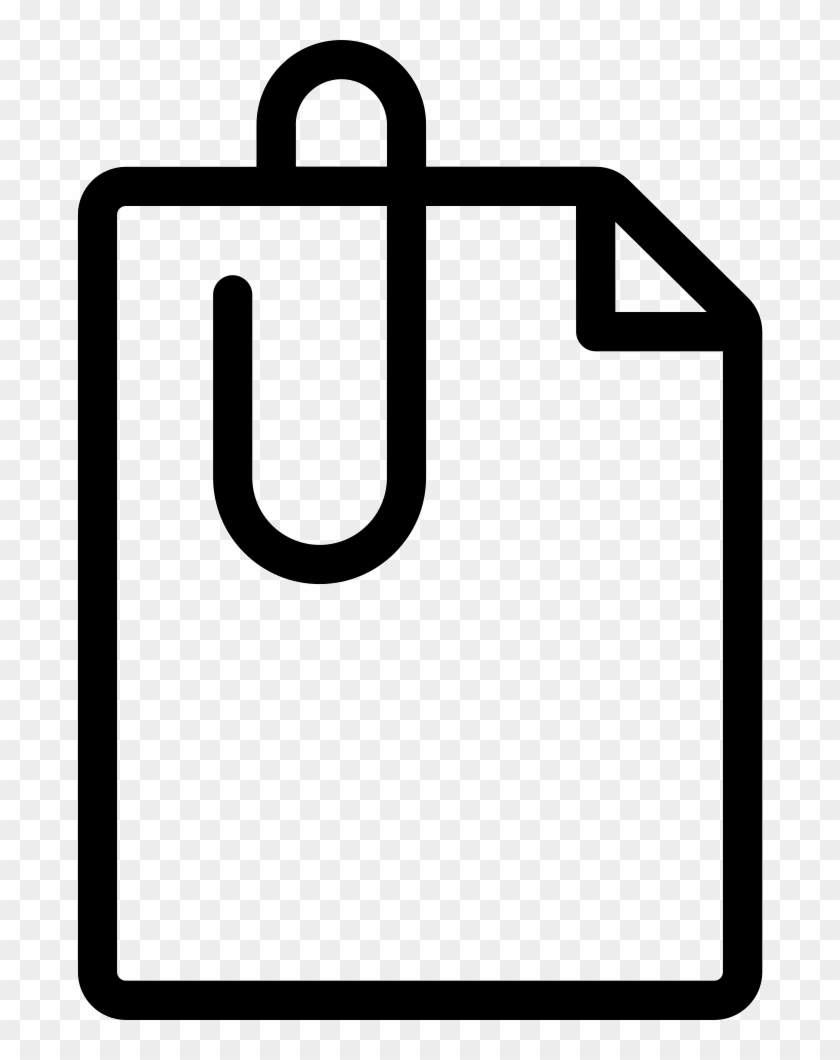 Microsoft Windows Clipart Paperclip Man - Attach File Icon Png #1166590