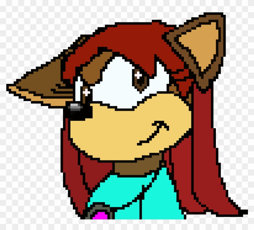 Pixel Willow The Hedgehog - Cartoon #1166611