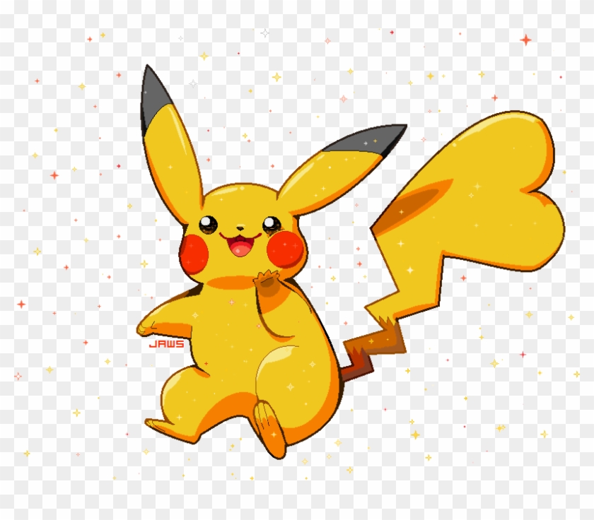 Shiny Pikachu By Willow-pendragon - Cartoon #1166649