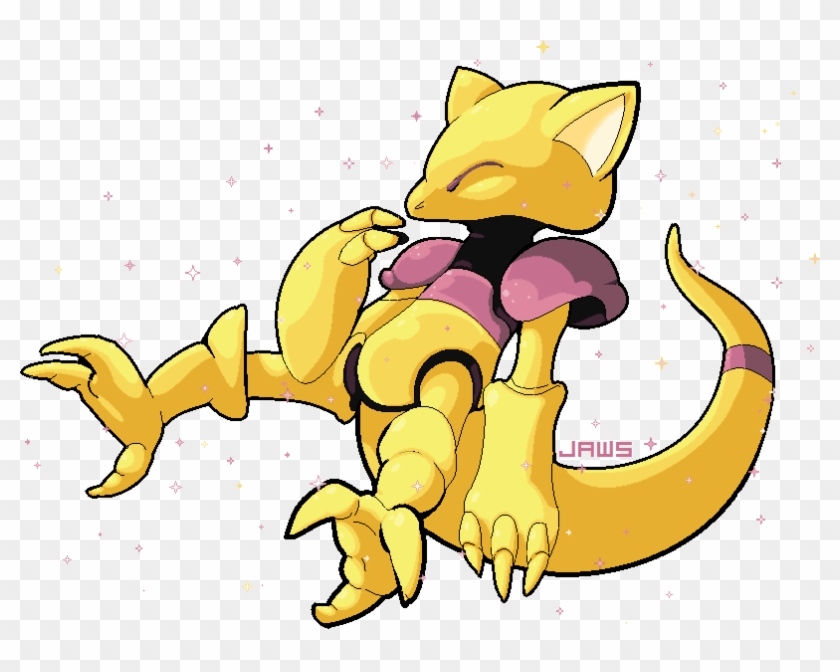 Shiny Abra By Willow-pendragon - Cartoon #1166658