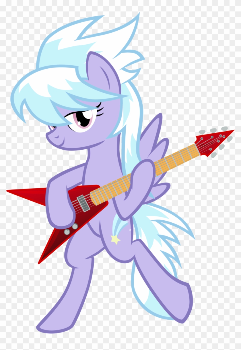 Cloudchaser Rocking By Vunlinur On Deviantart My Little - Horse #1166666