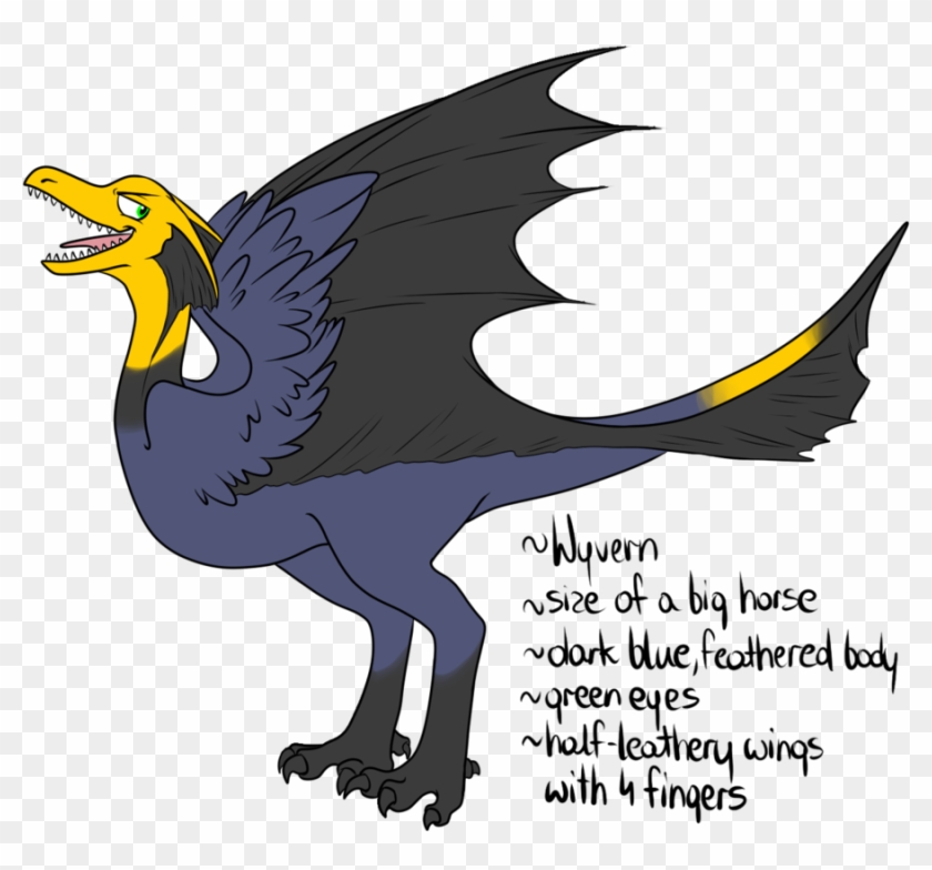Fishing Wyvern Reference By Jolteonik - Ostrich #1166700