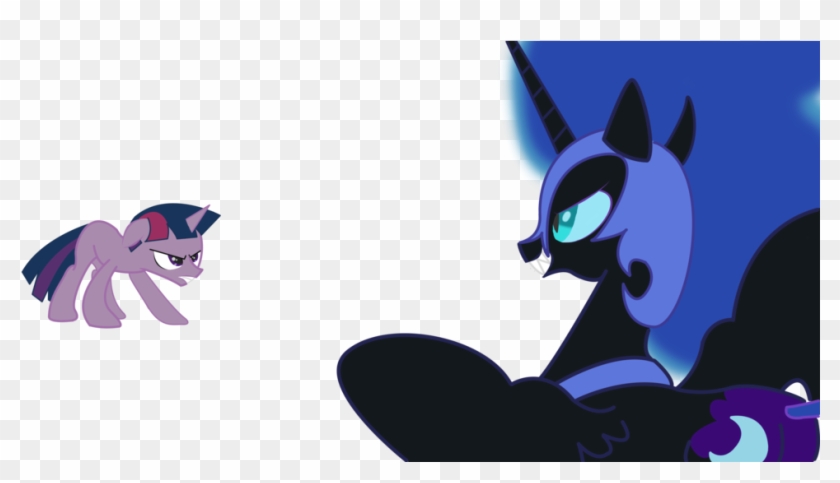 Dusk Shine And Nightmare Moon - Mlp Nightmare Moon Base #1166775