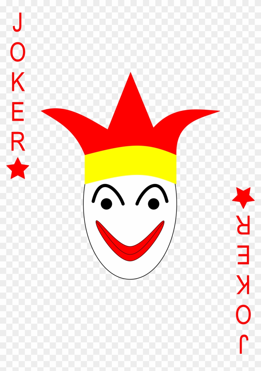 Joker Card 3, Buy Clip Art - Joker Playing Card Svg #1166793