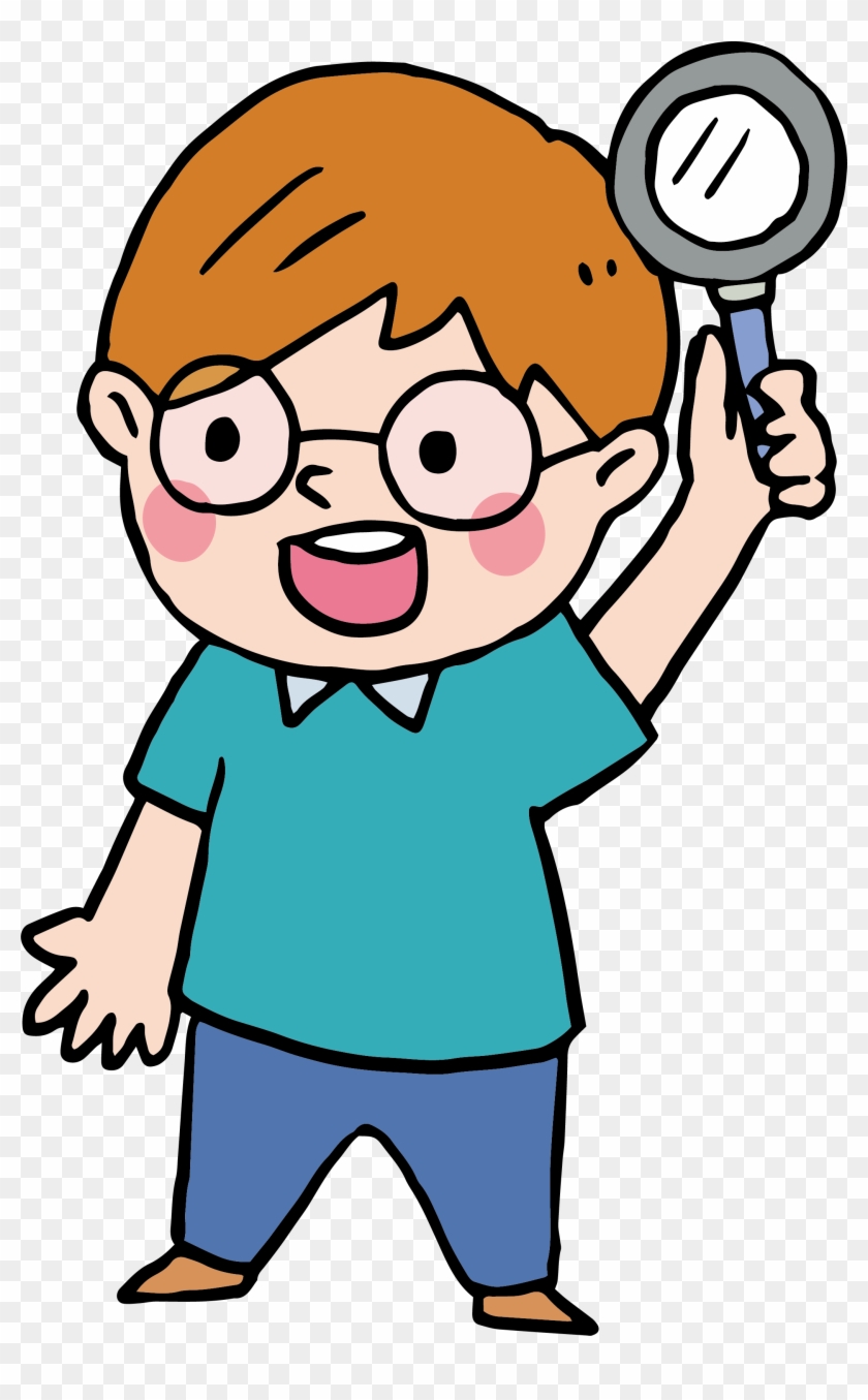 Magnifying Glass Boy - Design #1166843