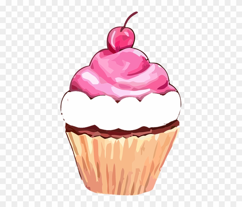 Cupcake Em Png Vetorizado - Cupcake Clipart #1166923