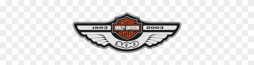 Harley Davidson 100 Vector Logo - Harley-davidson Motor Company #1166945