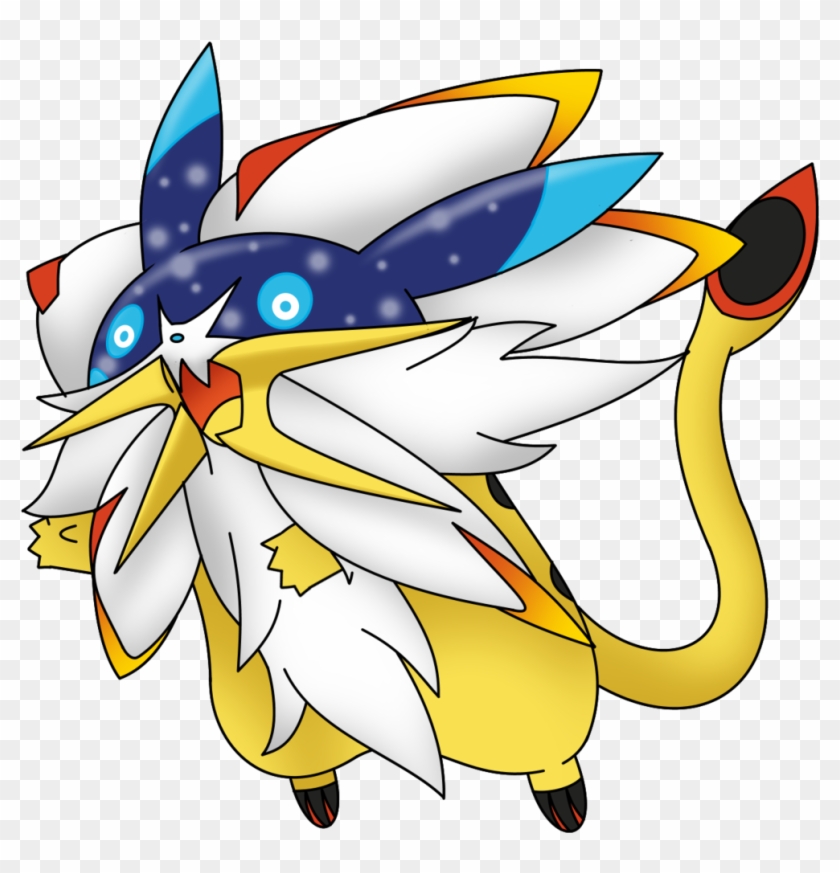 Pikachu Solgaleo Fusion - Solgaleo Fused With Lunala #1166967