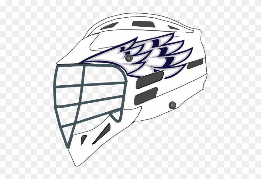 Lacrosse Decal Set For Cambridge University - Lacrosse Helmet Decals Wings #1167025
