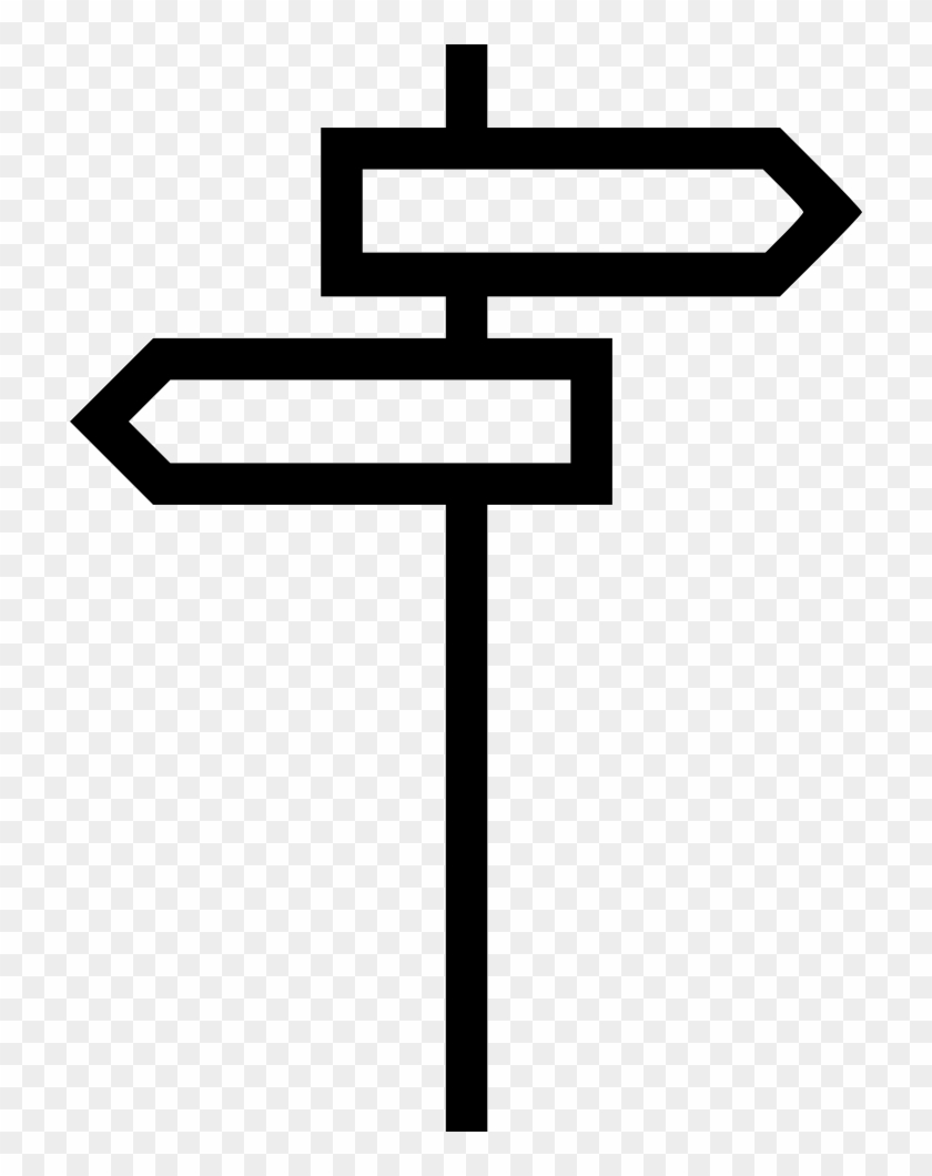 Direction Sign Arrow Back Next Street Traffic Comments - Icon #1167035