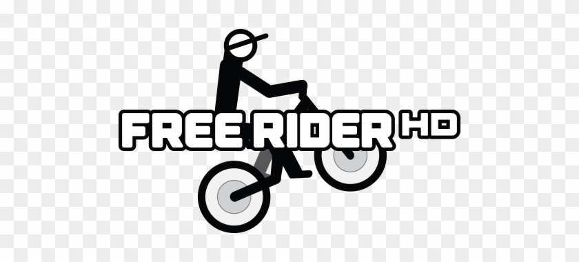 Drawn Bike Stick - Free Rider Hd Logo #1167070