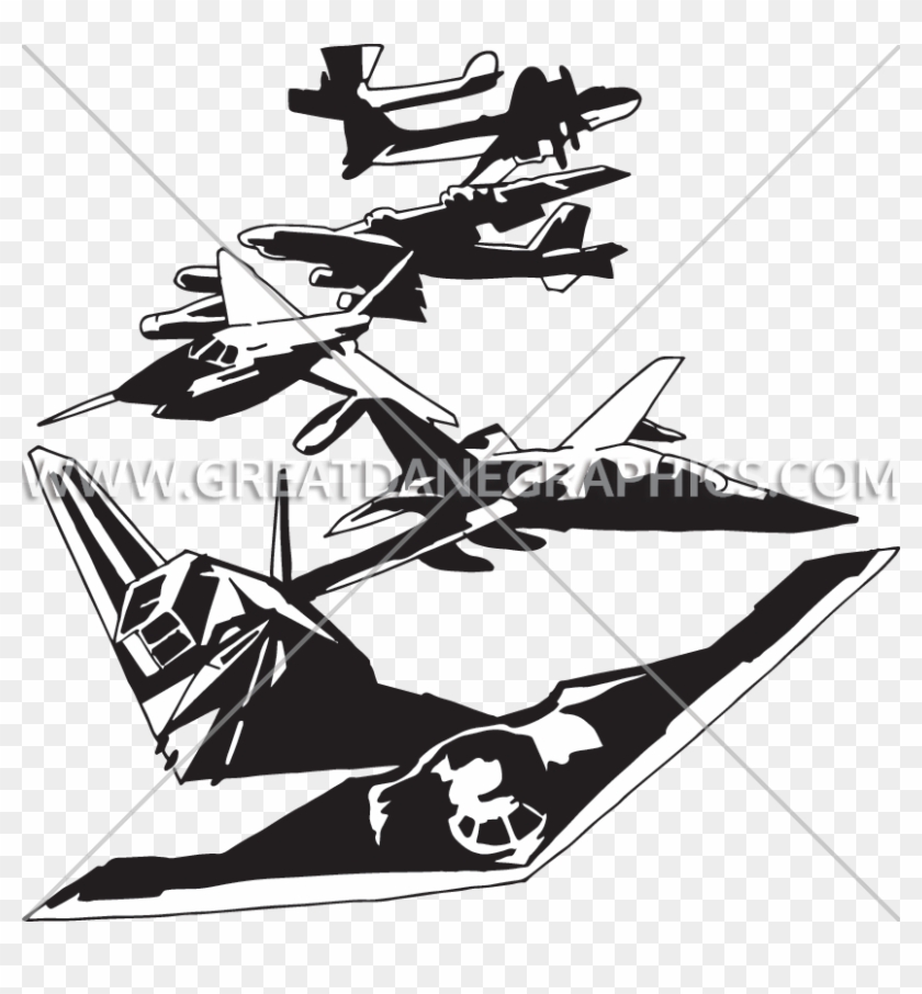History Of The Bomber Plane - Illustration #1167157