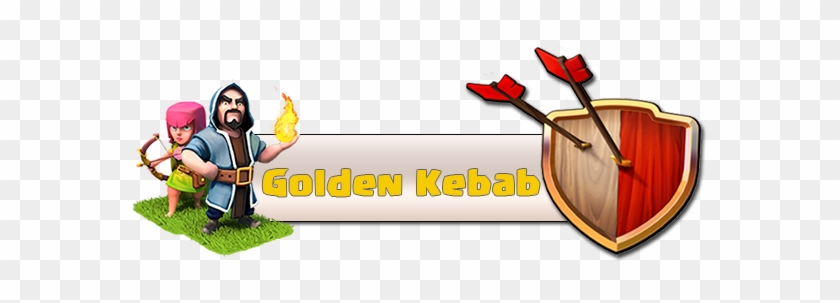 Welcome To Golden Kebab - Clash Of Clan Logo #1167186