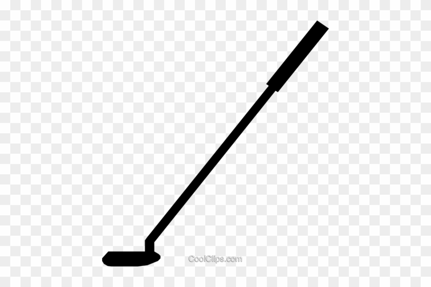 Golf Club Royalty Free Vector Clip Art Illustration - Hockey Stick No Brand #1167223