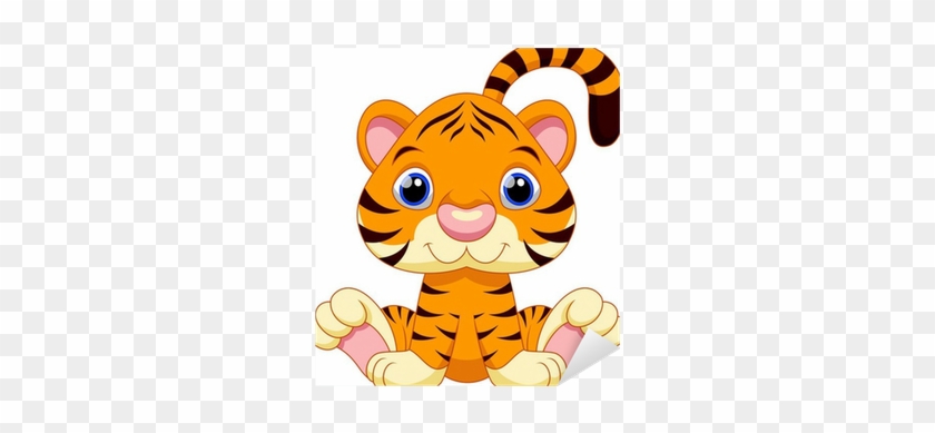 Tiger Cute Cartoon Picture Of Clipart Panda Free Images - Clip Art #1167242