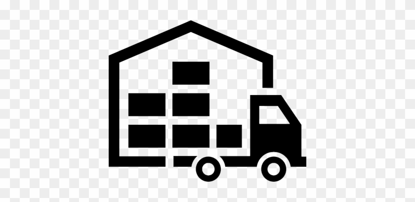 Moving Home Transport For Boxes Vector - Icons Of Packers And Movers #1167298