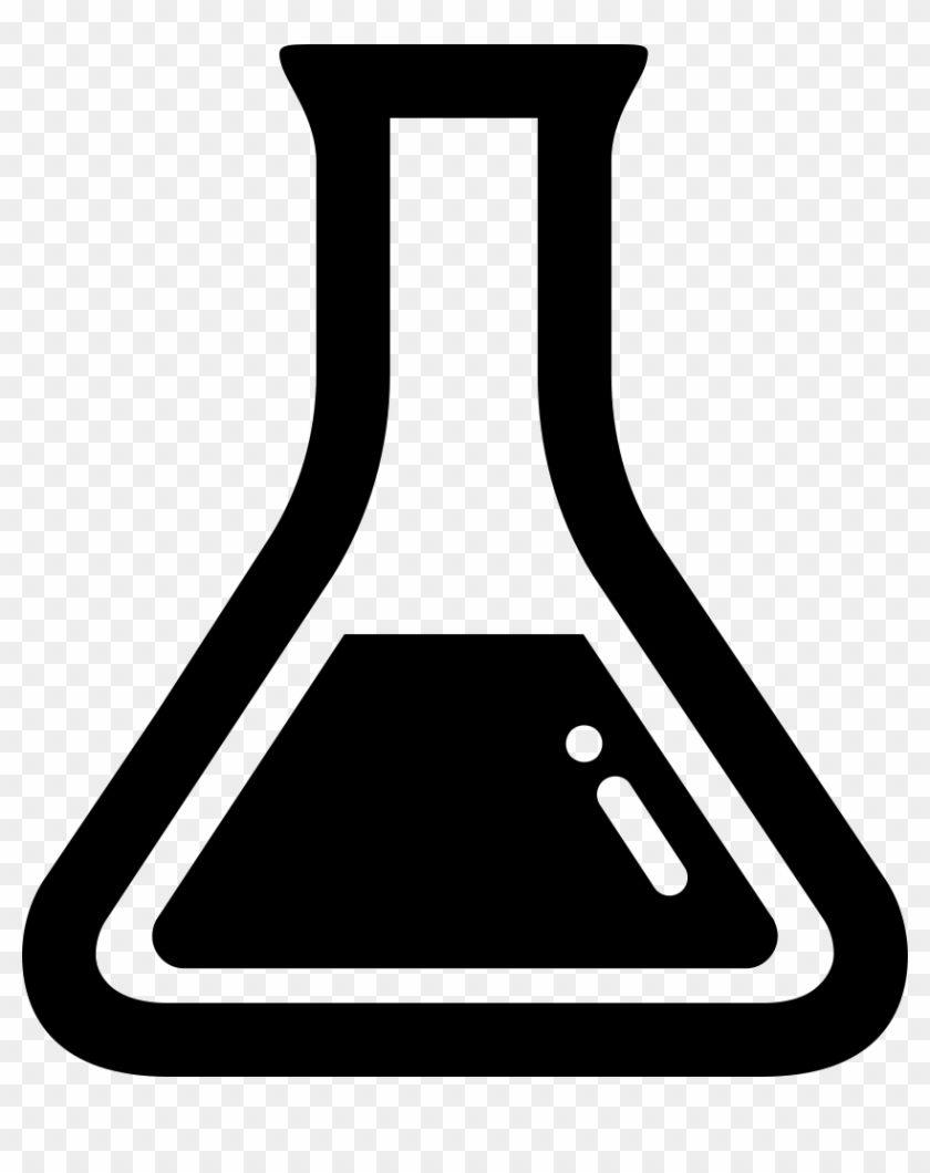 Test Tube Vector For Kids - Erlenmeyer Flask Icon #1167306
