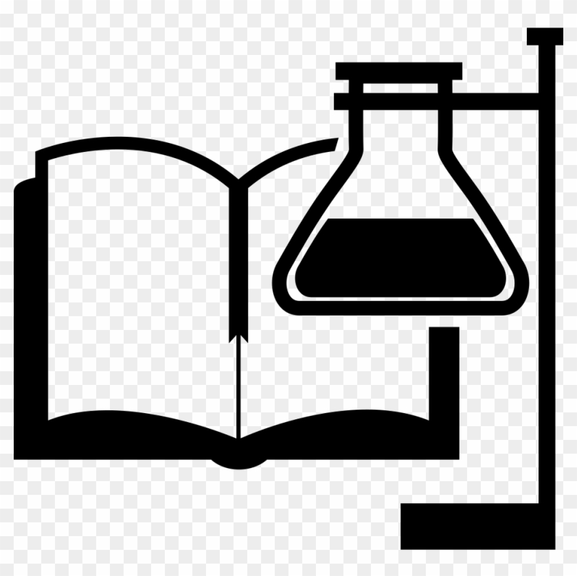 Book And Test Tube With Supporter Comments - Open Book Icon Transparent #1167318