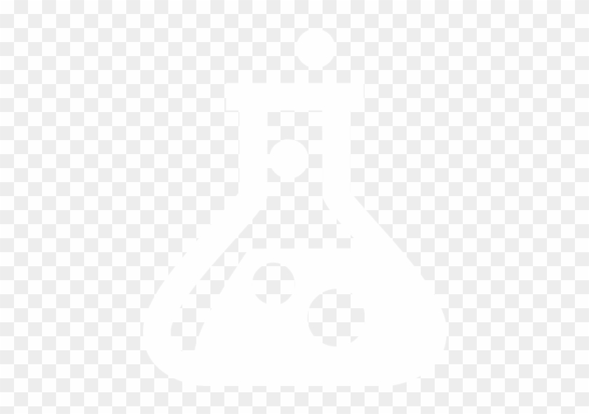 Test Tube Icon White #1167328