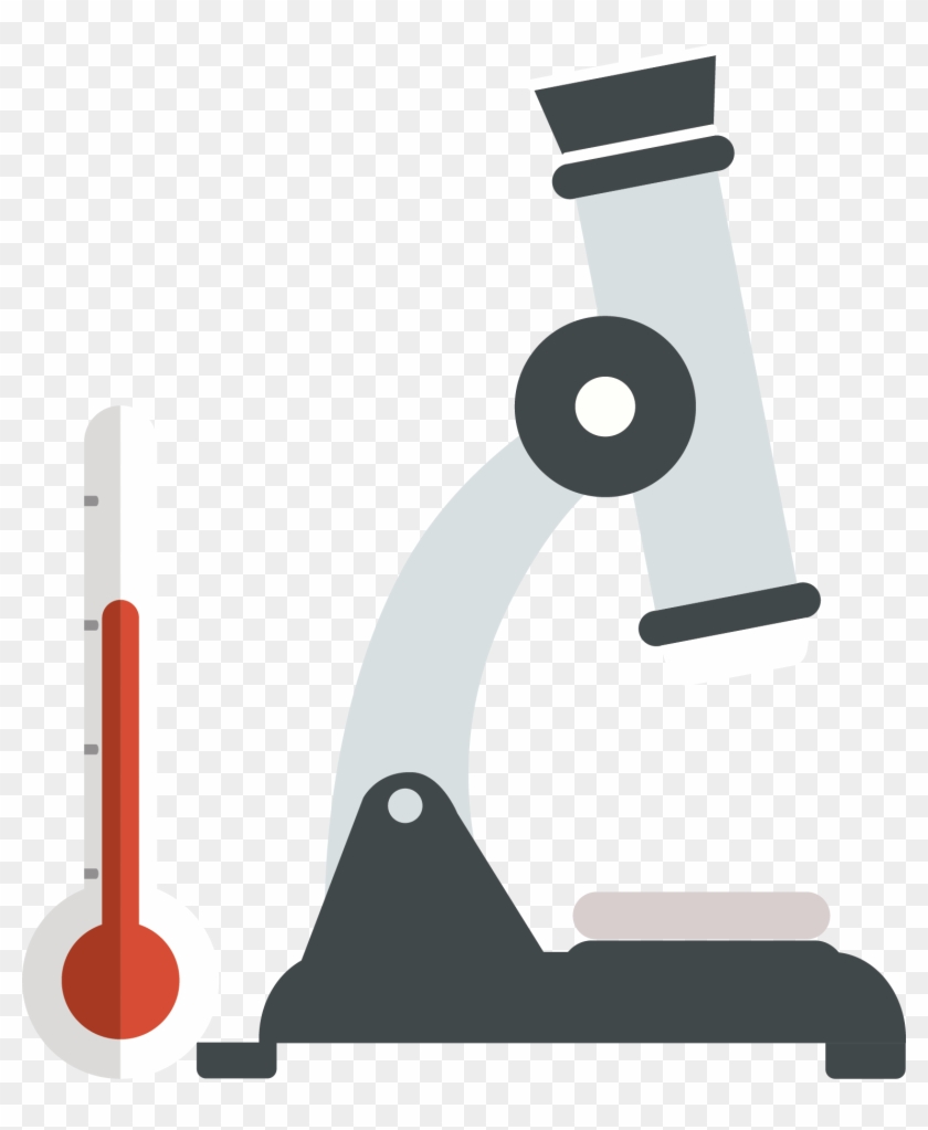 Laboratory Test Tube - Microscope Thermometer #1167333