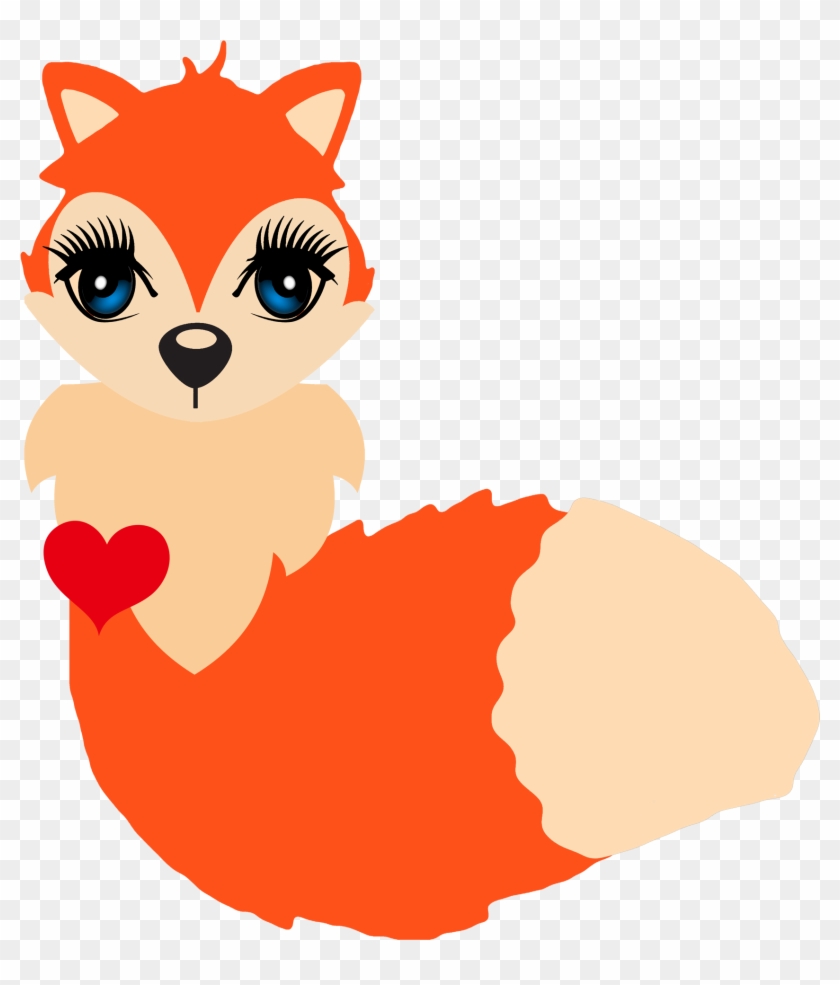 Cute Fox Clip Art - Illustration #1167337