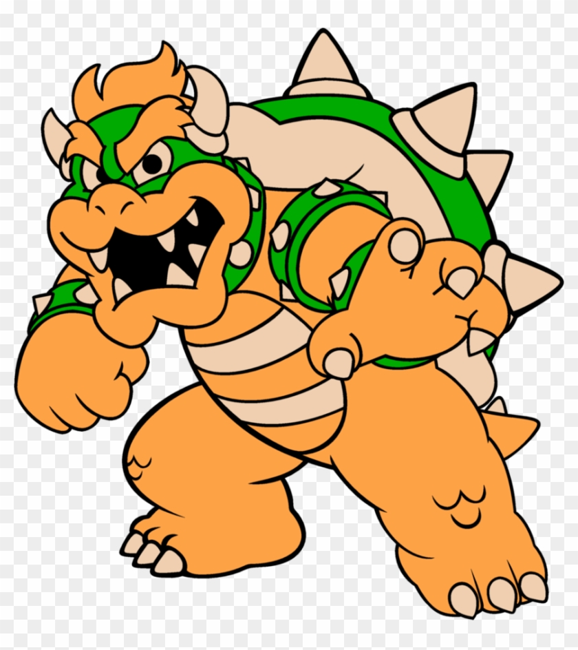 Time Machine Bowser By Darkiggykoopa - Mario's Time Machine Sprites #1167357