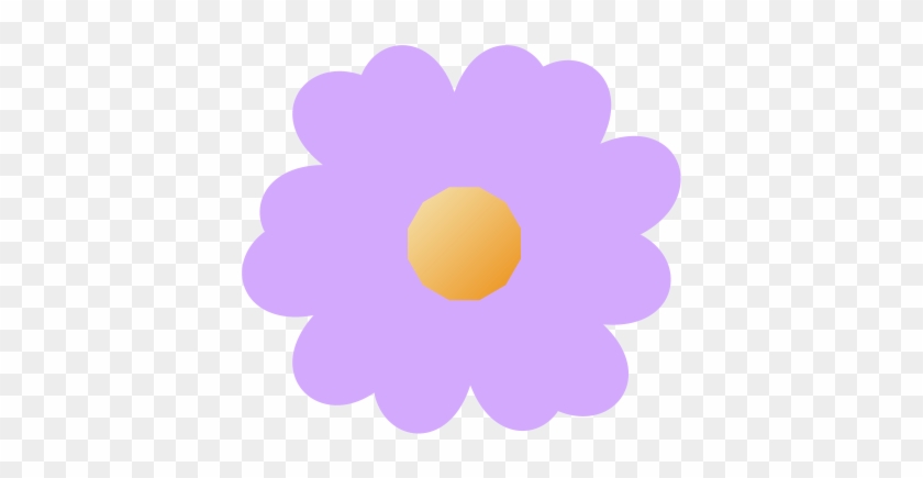 Purple Flower Clipart - Violet #1167358