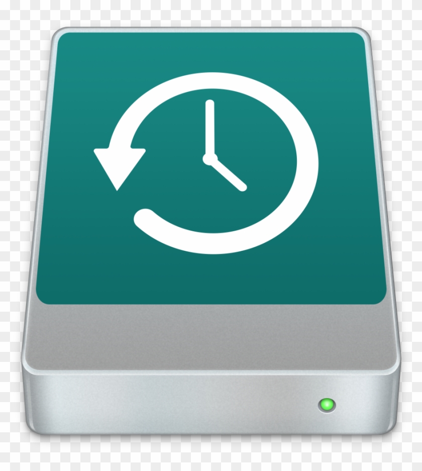 Time Machine Drive - Mac Hard Drive Icon #1167385