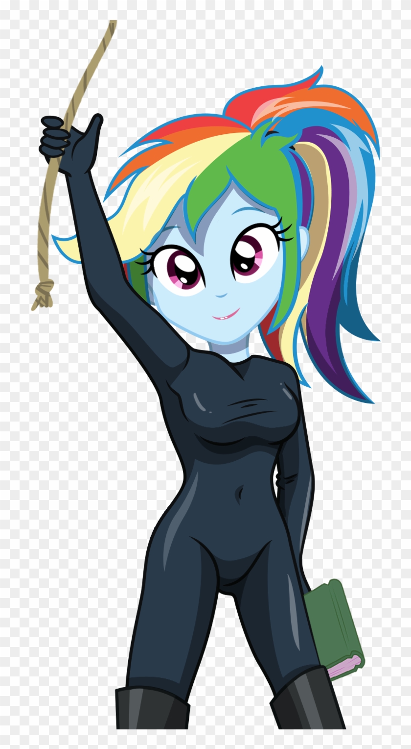 Sumin6301, Book, Breasts, Clothes, Equestria Girls, - Rainbow Dash Tight Suit #1167599