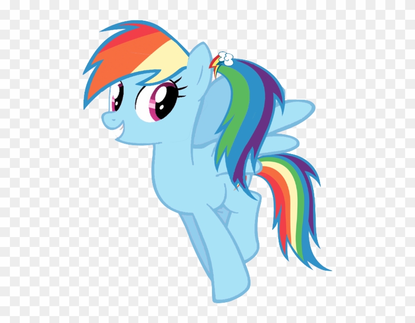 Ponytail Clipart Pony Tail - Rainbow Dash Alternate Hairstyle #1167623