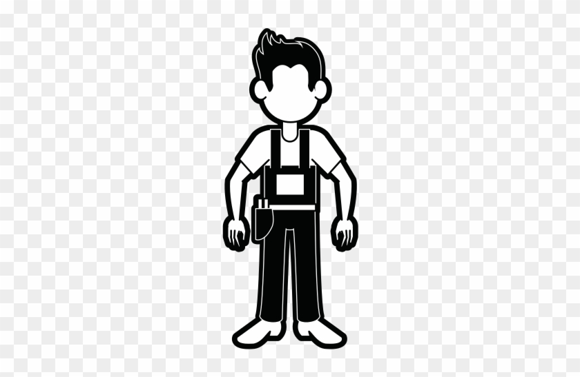 Construction Worker Avatar Cartoon - Construction #1167678