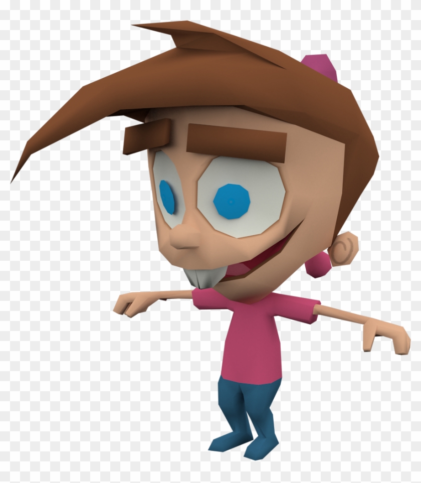 Timmy Turner Model By Crasharki - Nicktoons Battle For Volcano Island #1167679