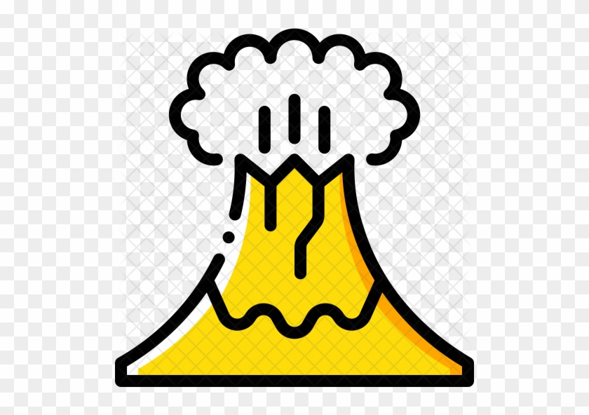 Volcano Icon - Volcano Icon #1167694
