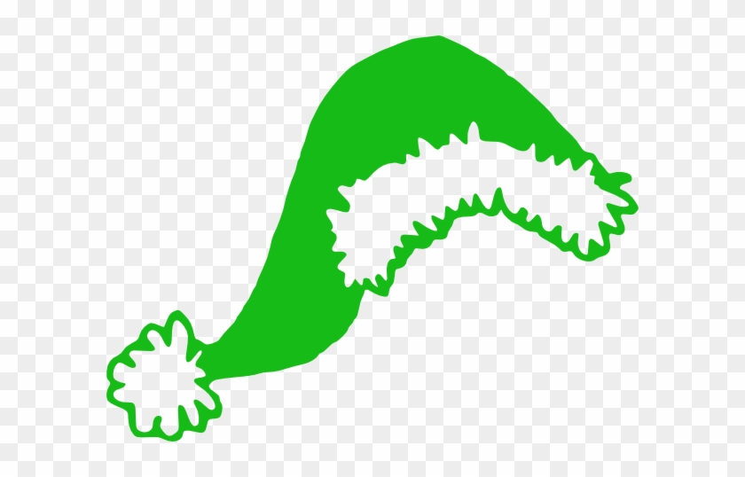 Santa Hat Clipart Nice - Green Santa Hat Png #1167733