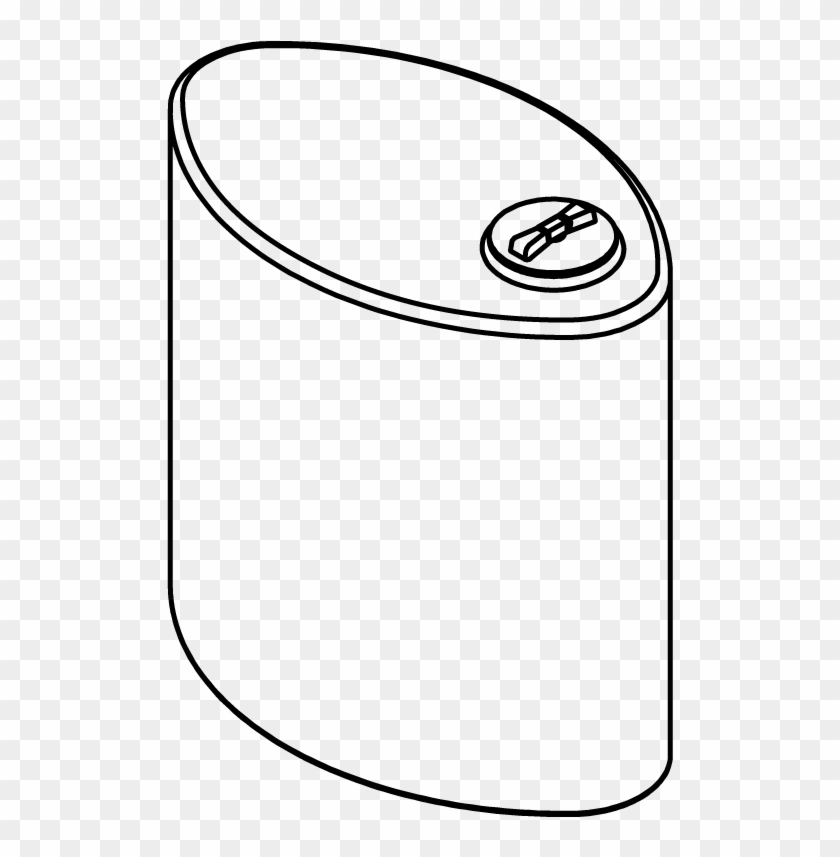 200 Us Gallon - Line Art #1167949