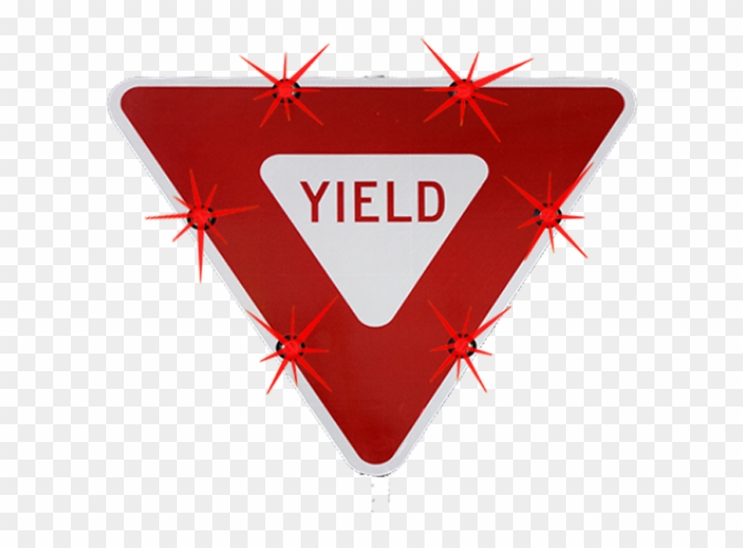 Image Logo For Lighted Roadway Signs - Yield Sign #1168001