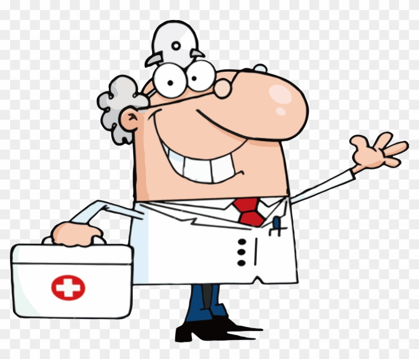 Physician Cartoon Royalty-free Clip Art - Doctor First Aid Kit Clipart