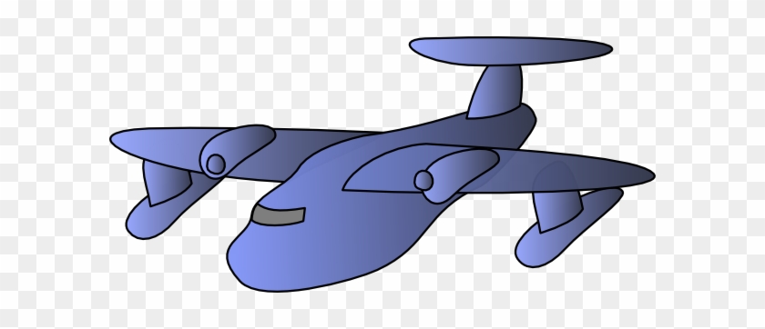Blue Plane Flying - Airplane #1168080