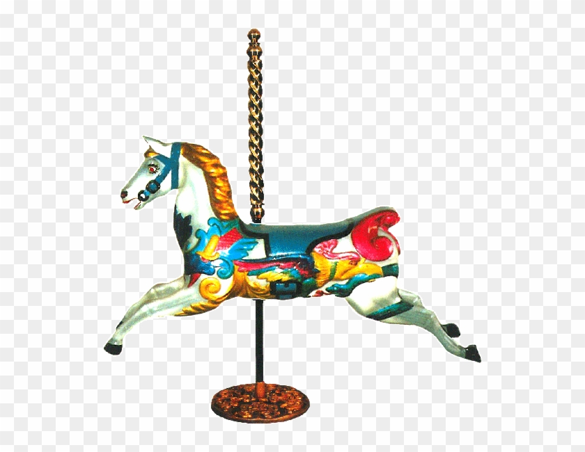Large Carousel Horse With Stand - Horse #1168126