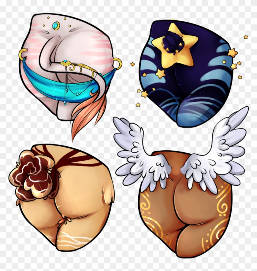 Mystery Butt Adopts Six Closed By M1ssnautilus - Mystery Butt Adopts Six Closed By M1ssnautilus #1168150