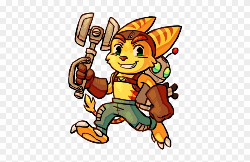 Mini Ratchet And Clank By Sir-grimmington - Cartoon #1168158