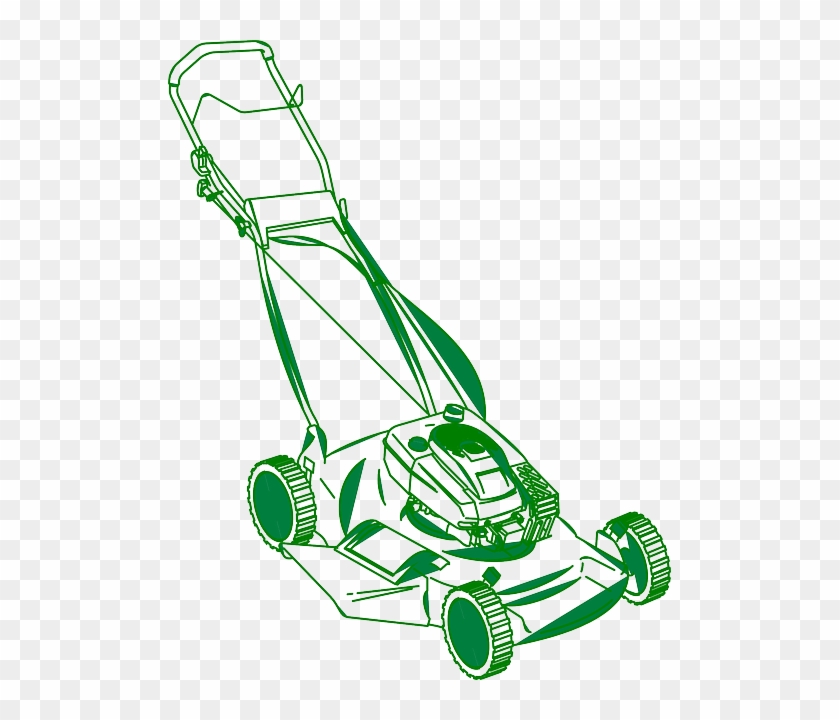 Lawn Mower Vector #1168544