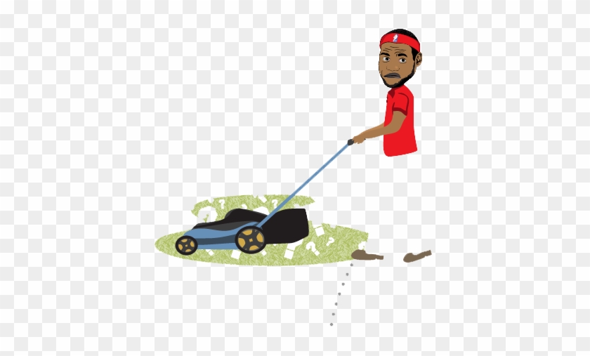 One Of The Reasons Lebron Is So Great At The Game Of - Walk-behind Mower #1168630