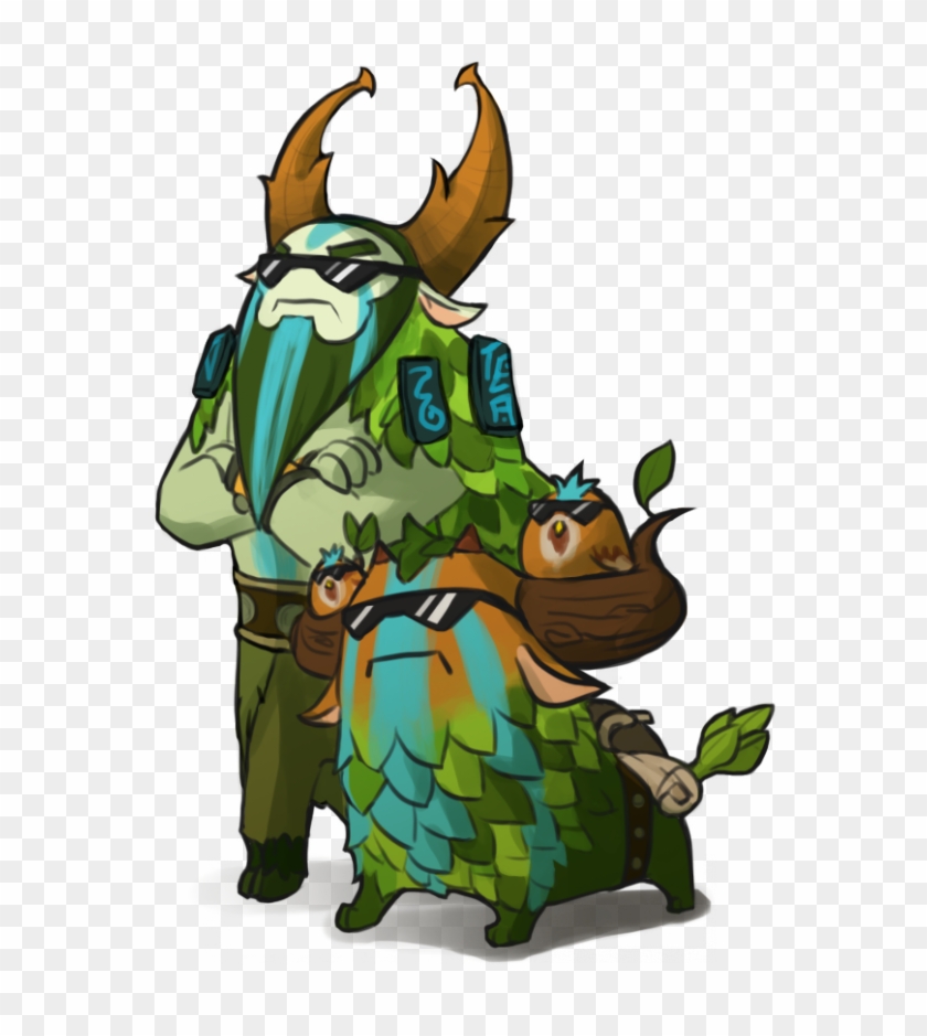 Dota 2 Cybormatt And His Trusty Courier Shagbark By - Dota 2 Cute Art #1168702