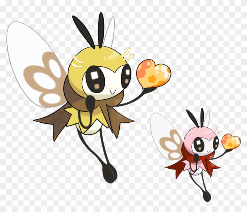 Pokemon Fan Art - Pokemon Ribombee Fanart #1168764