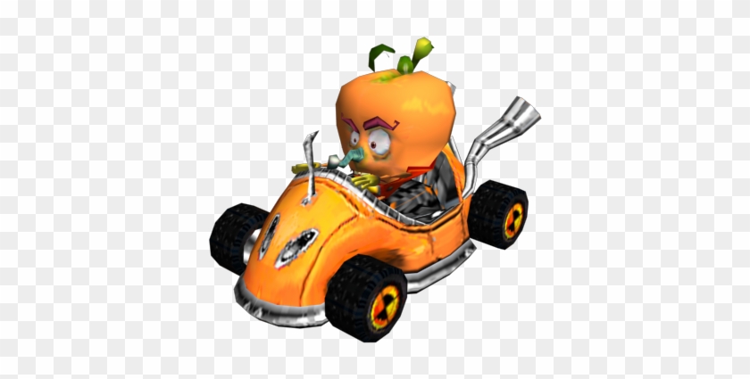 Wolftron 0 4 Willy Wumpa Cheeks Kart By Izzyvicious - Crash Tag Team Racing Willie Wumpa Cheeks #1168765