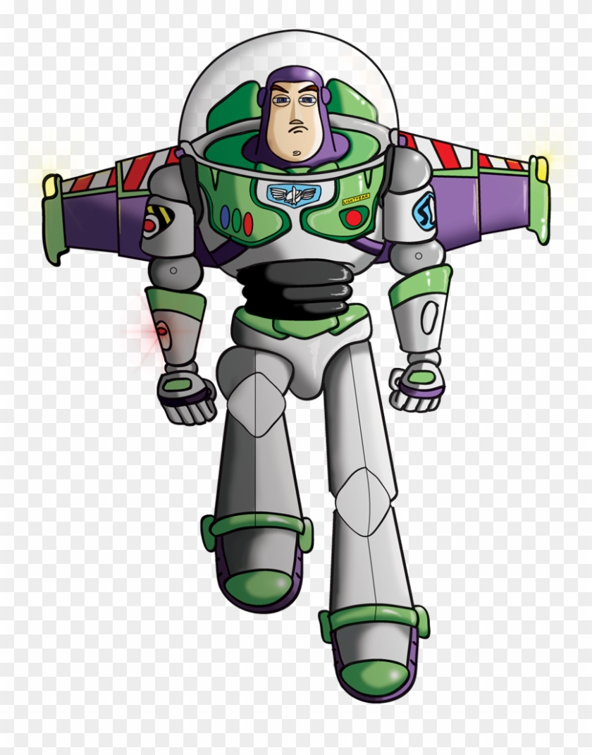 Buzz Lightyear Clip Art Ideas Medium Size - Buzz Lightyear To Infinity And Beyond Png #1168774