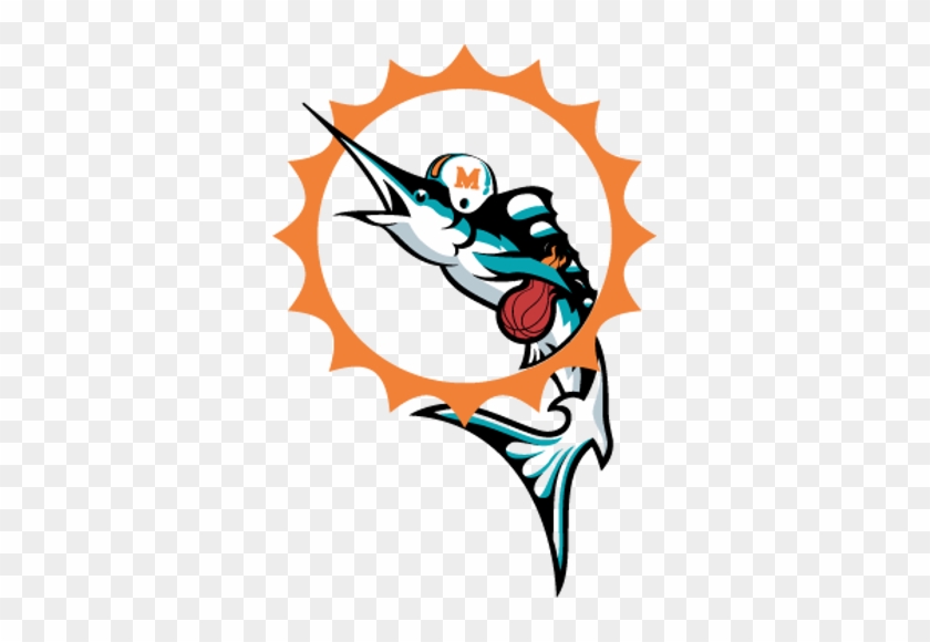 The Heat Are The Hottest Of The Four, While The Dolphins, - Miami Sports Team Logos #1168816