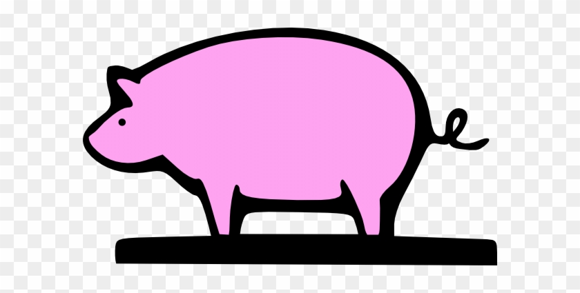 Farming Pig Animal Clip Art Free Vector / 4vector - Pig Clip Art Free #1169064